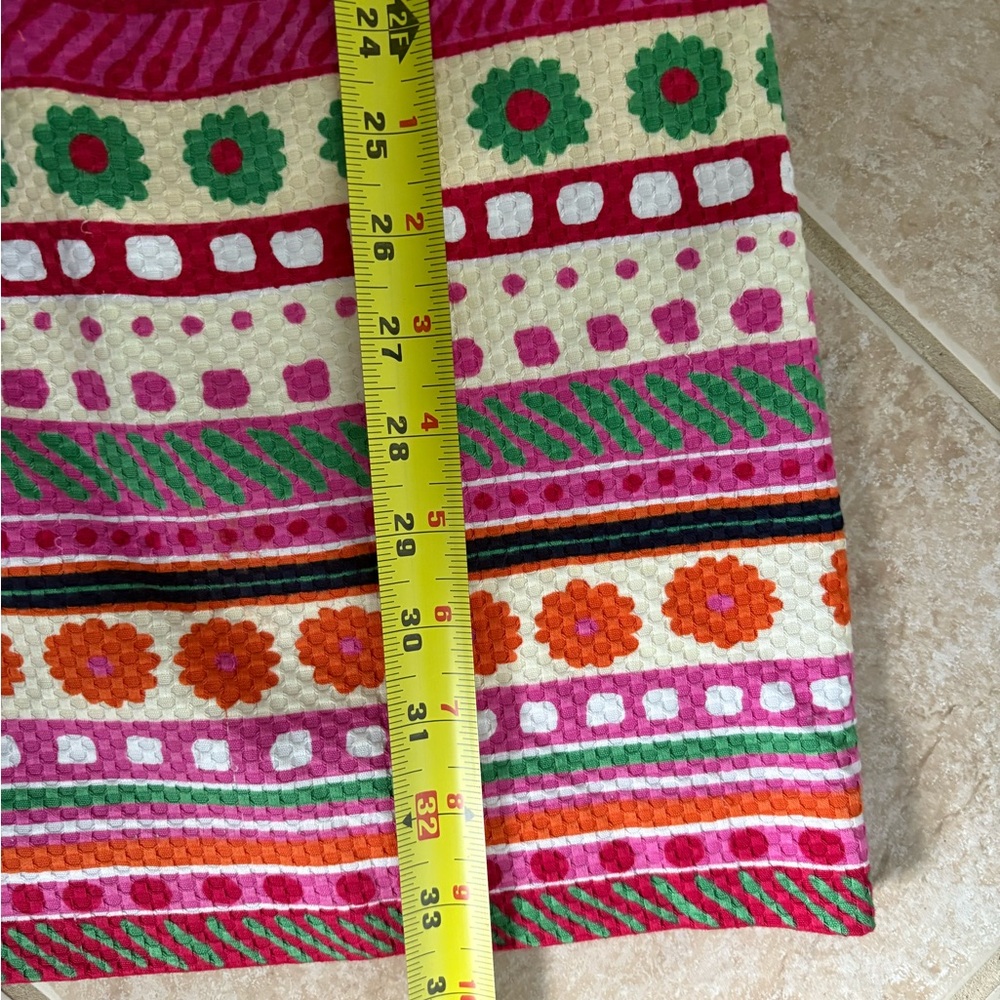 Talbots Multicolor Striped Mini Dress colorful 2 petite - Picture 8 of 9